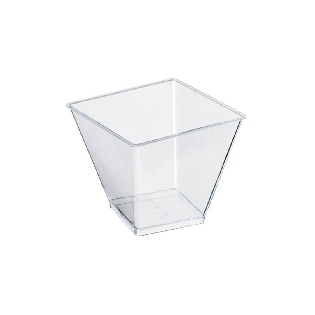 Cupa aperitiv Pagoda transparenta 240 cc, 50 buc/set
